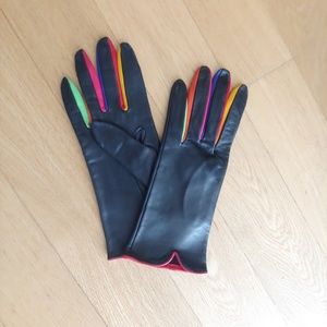 Italian leather gloves